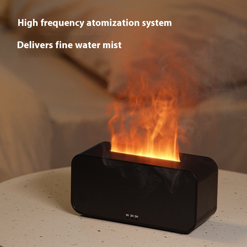 Difusor de Aroma Flame Effect™ – Efecto Llama 3D y Luz LED