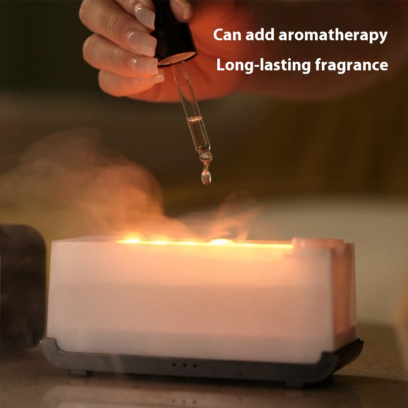 Difusor de Aroma Flame Effect™ – Efecto Llama 3D y Luz LED